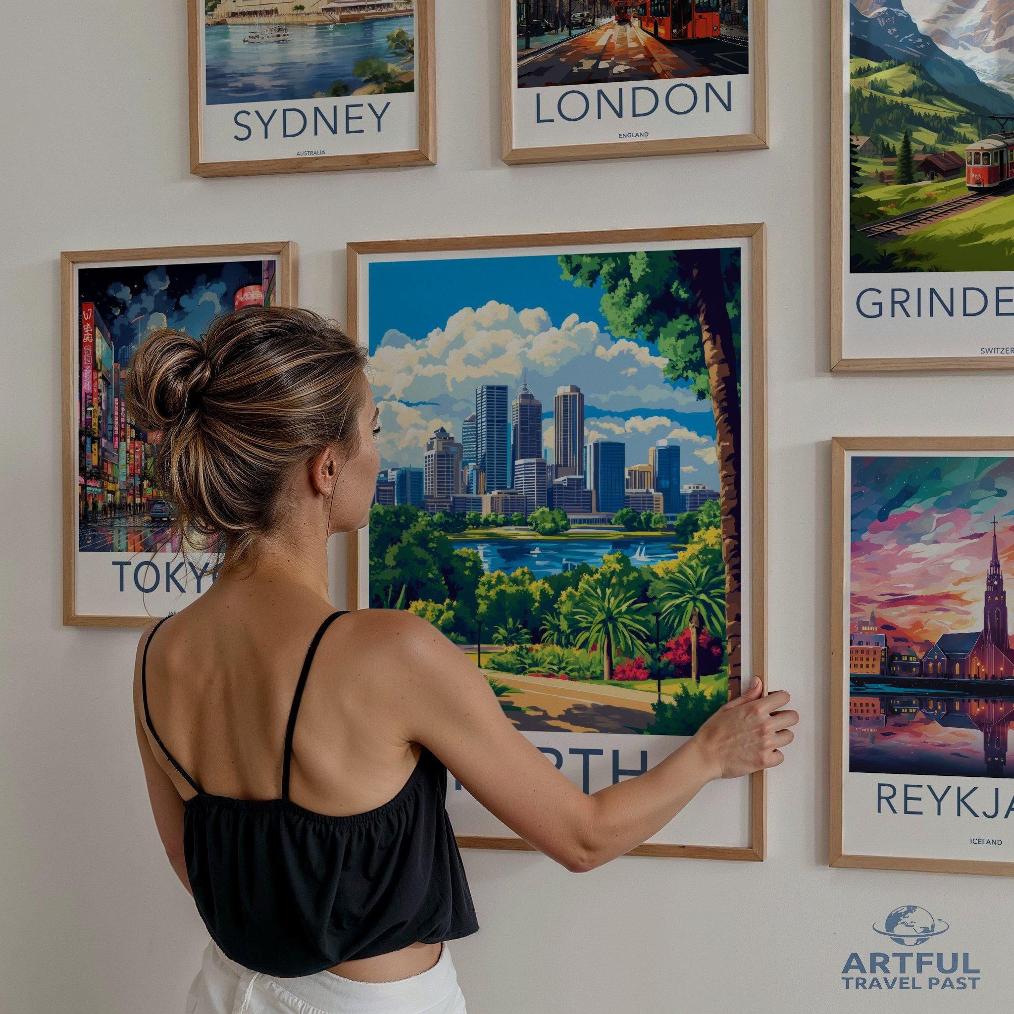 Perth Poster - Australia Wall Art