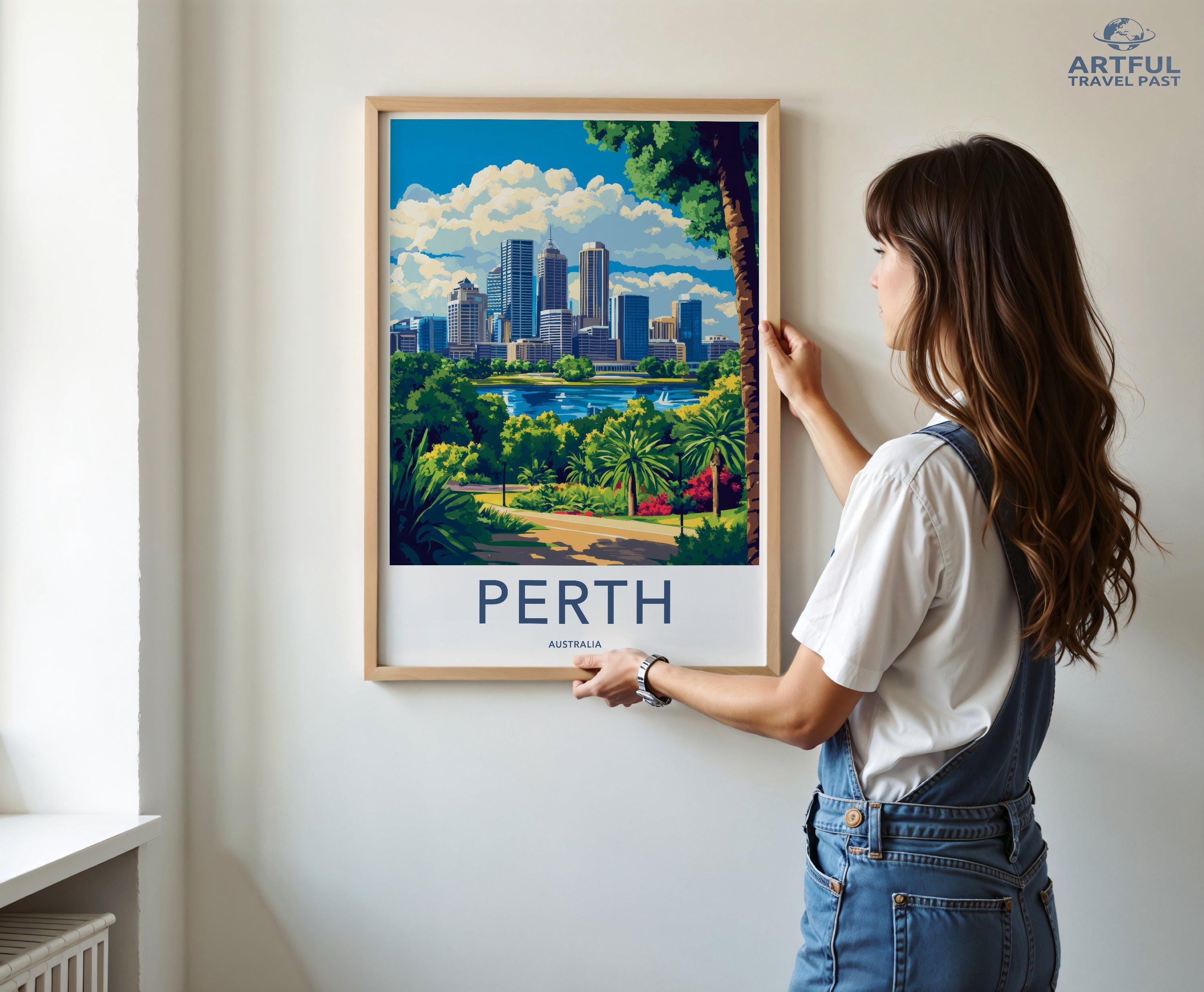 Perth Poster - Australia Wall Art