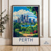 Perth Poster - Australia Wall Art