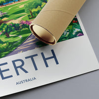Perth Poster - Australia Wall Art