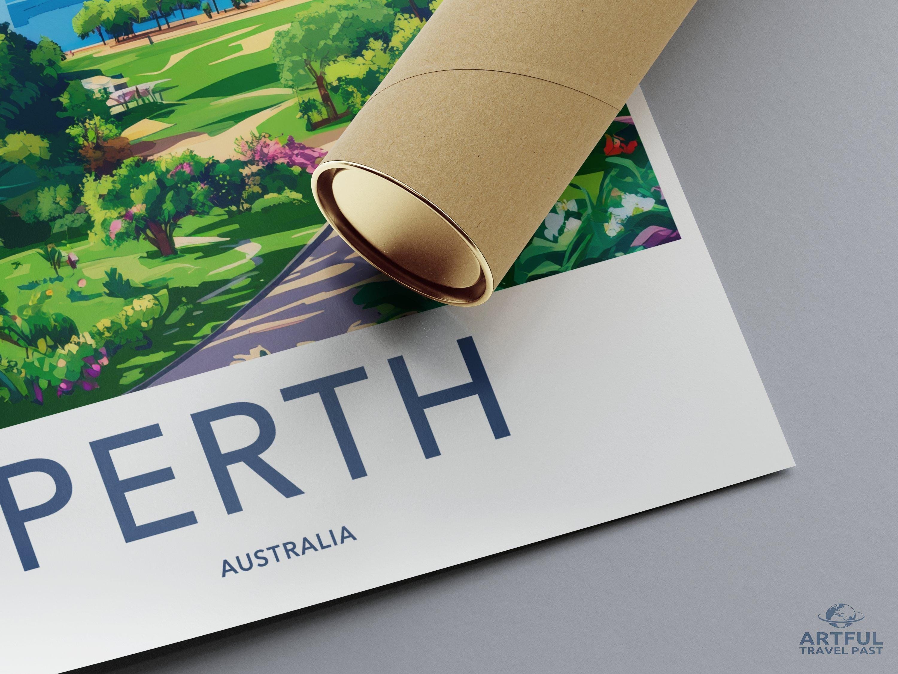 Perth Poster - Australia Wall Art