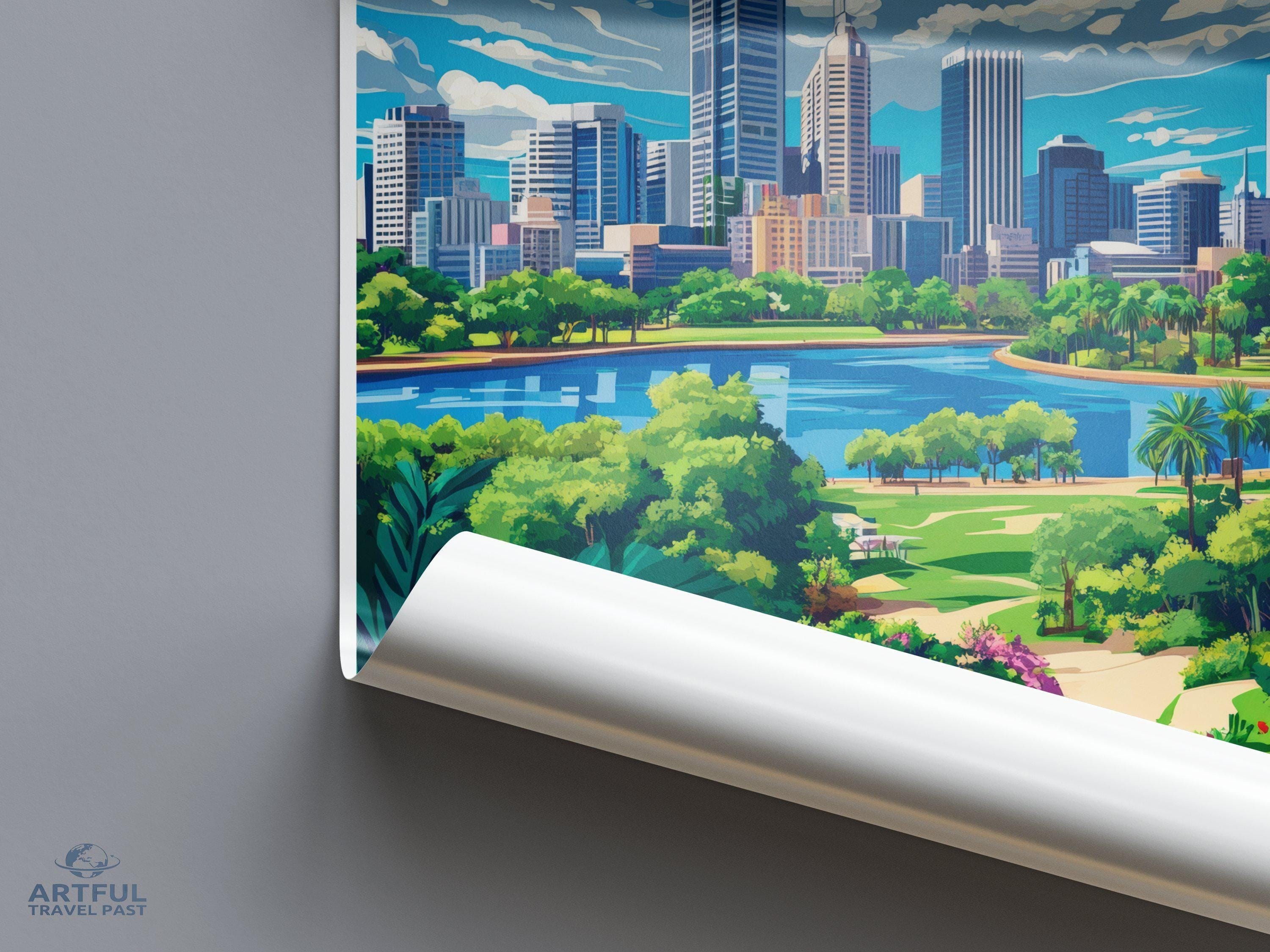 Perth Poster - Australia Wall Art
