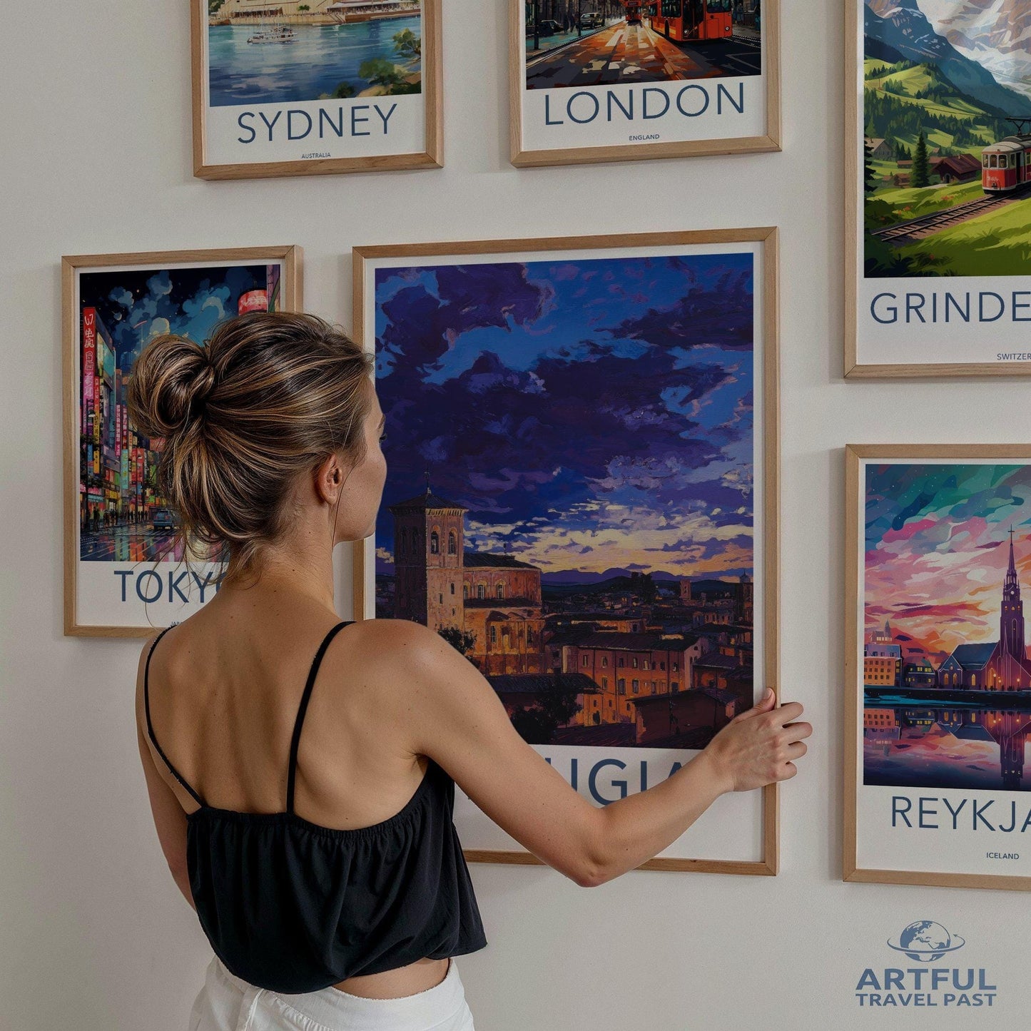 Perugia Poster - Italy Wall Art