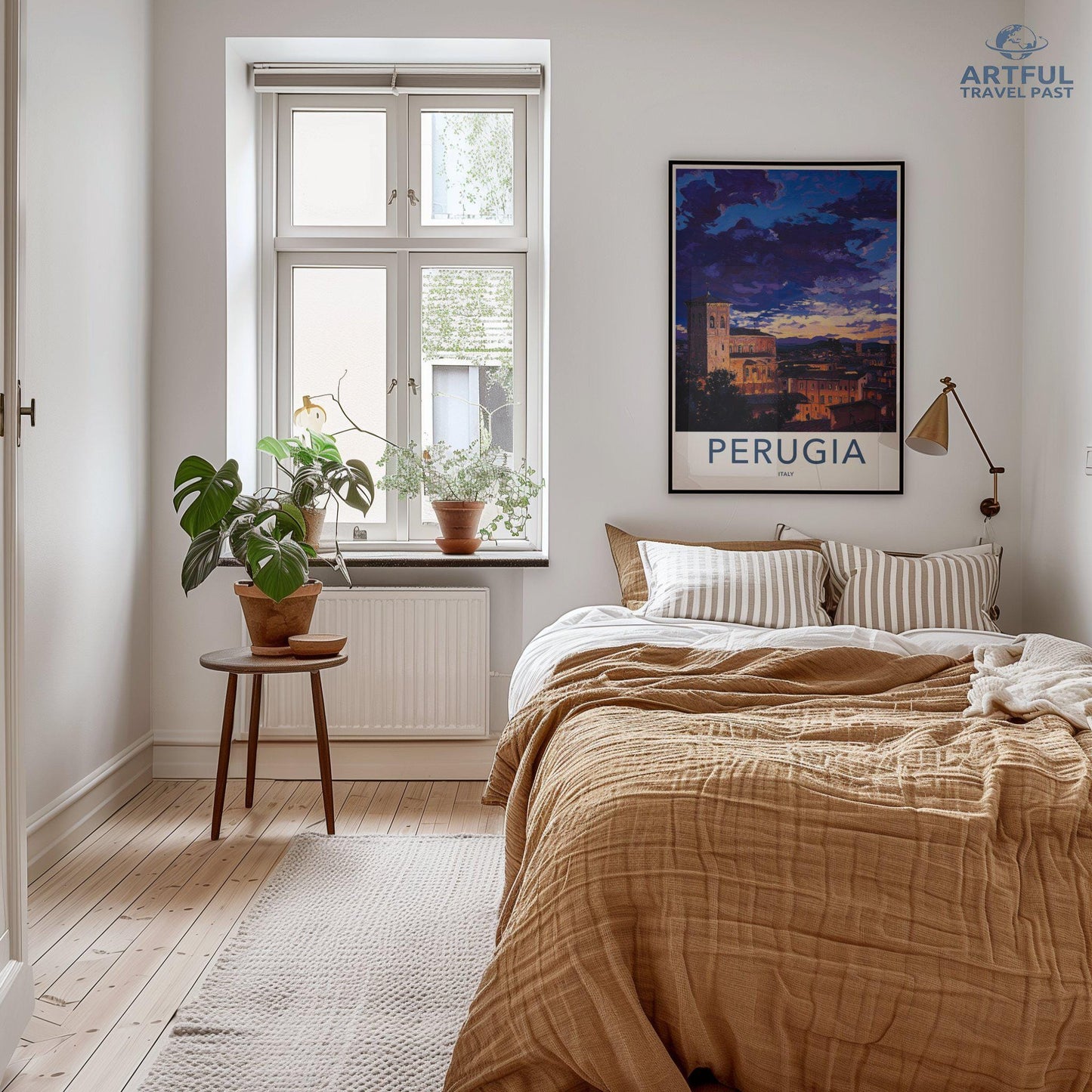 Perugia Poster | Italy Wall Art | Europe Decor