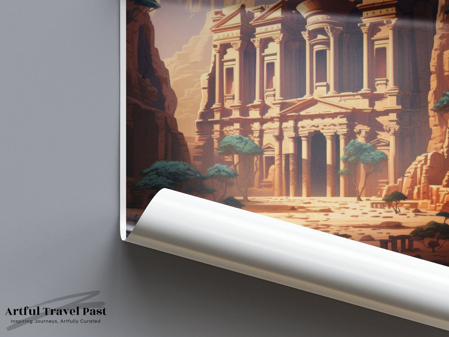 Petra Poster | Jordan Wall Art
