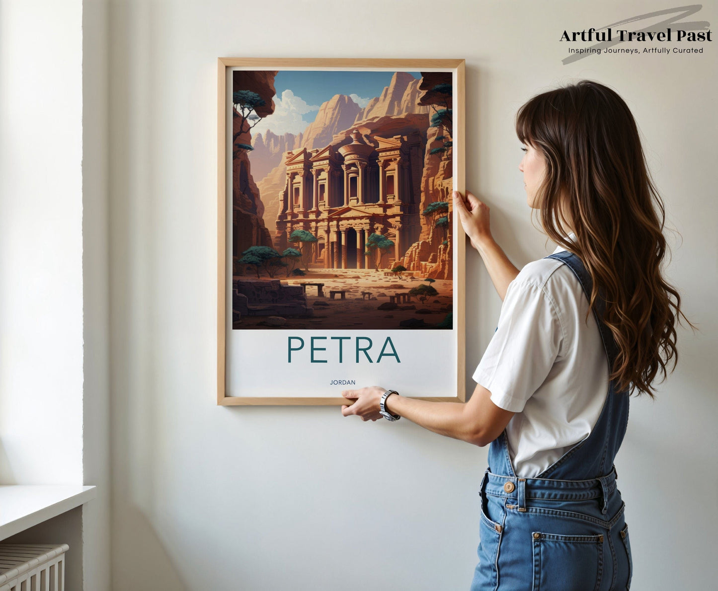 Petra Poster | Jordan Wall Art