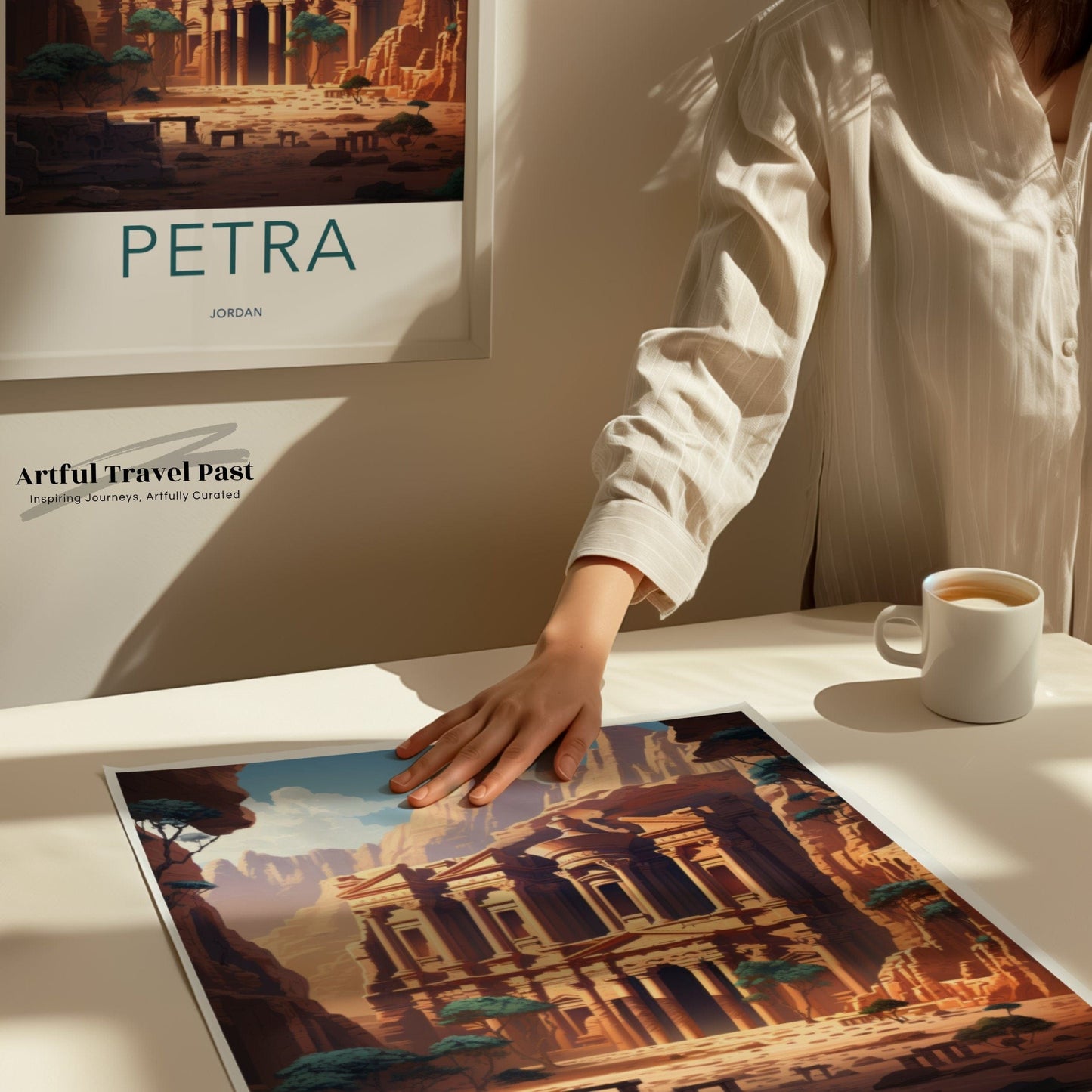 Petra Poster | Jordan Wall Art