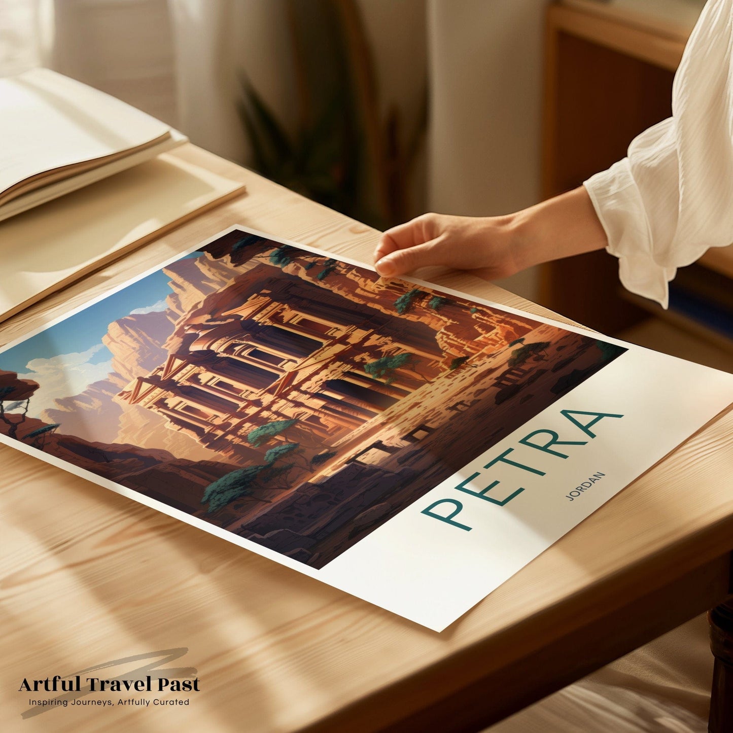Petra Poster | Jordan Wall Art