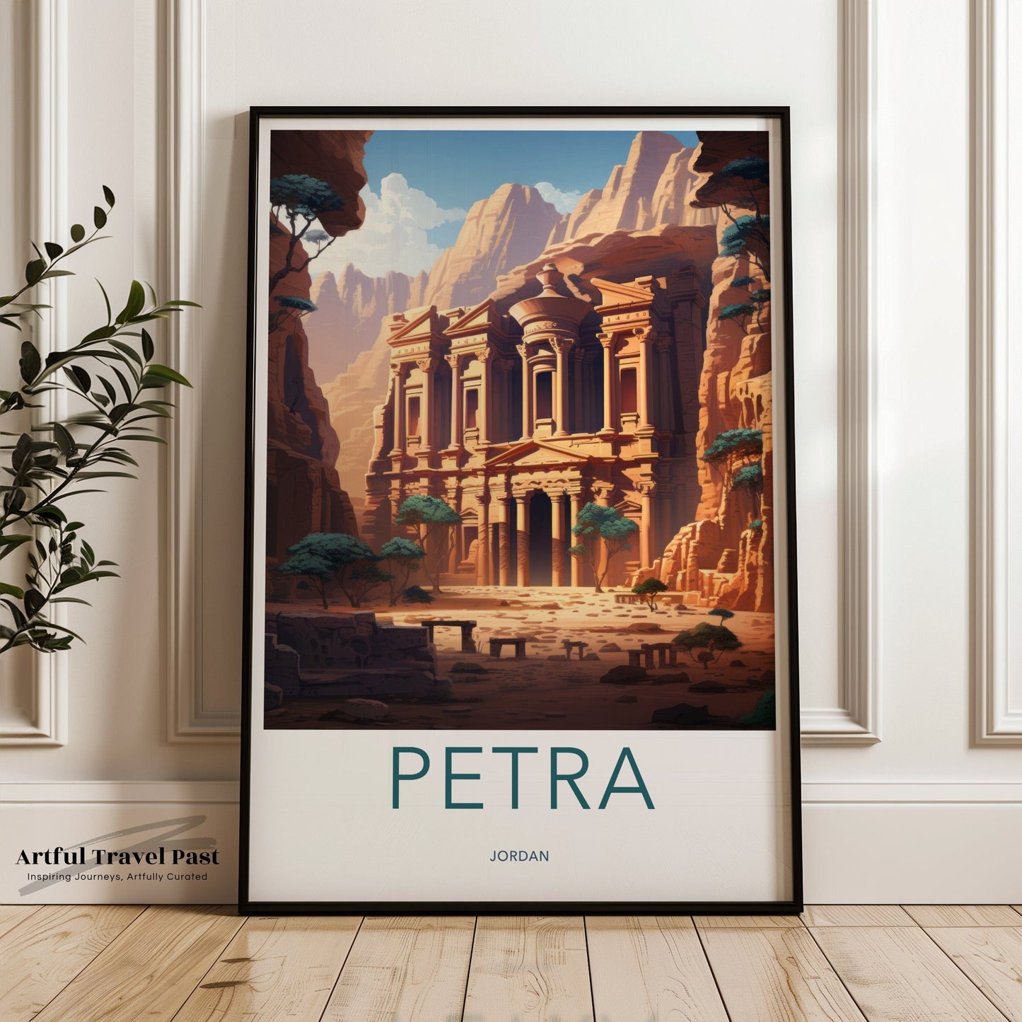 Petra Poster | Jordan Wall Art