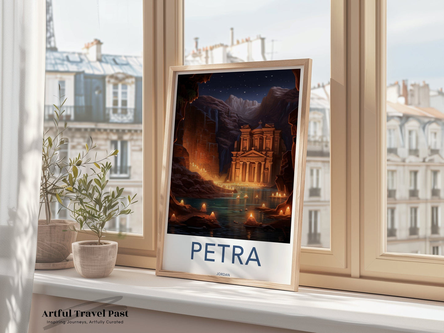 Petra Poster - Jordan Wall Art