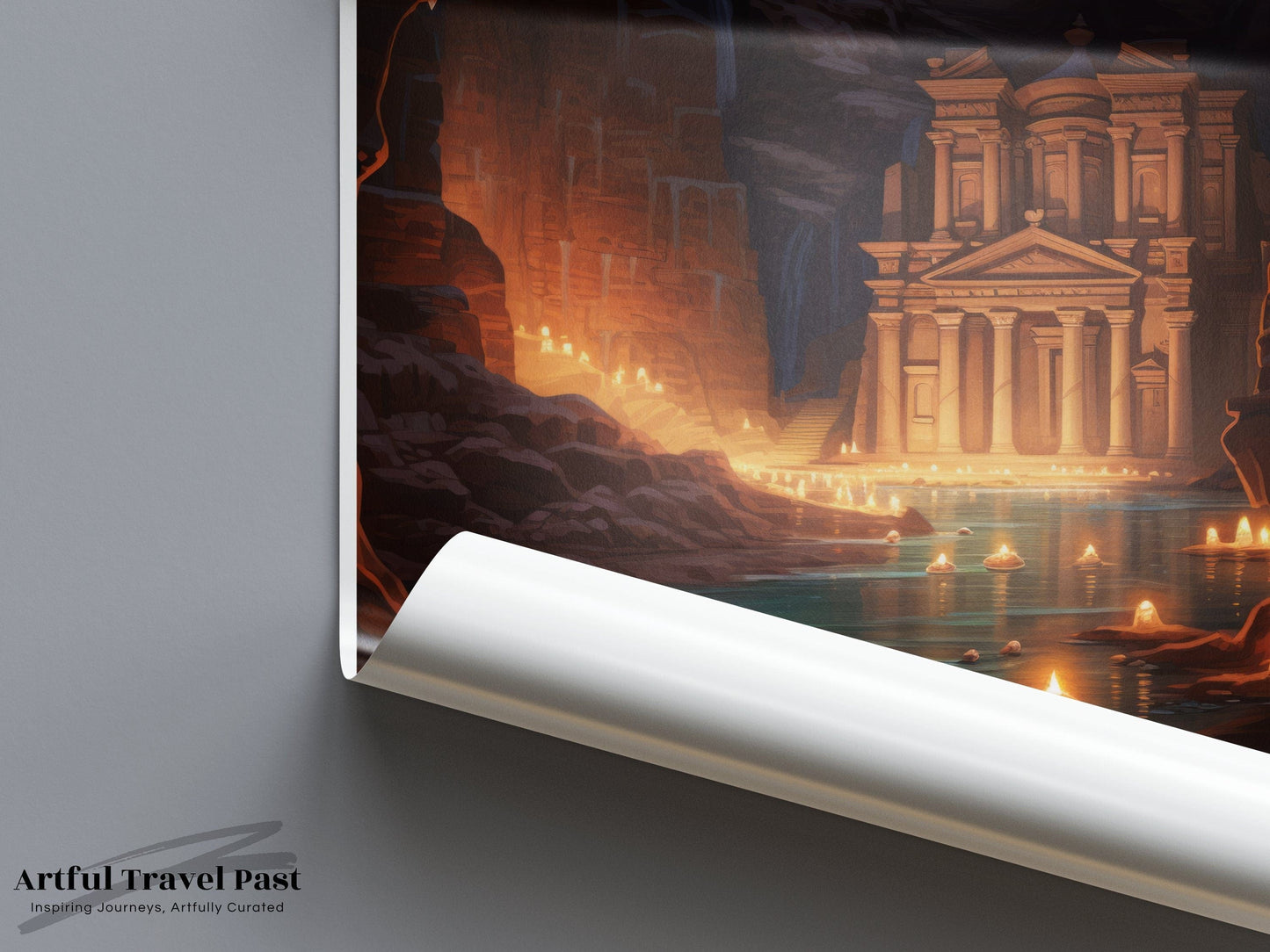 Petra Poster - Jordan Wall Art