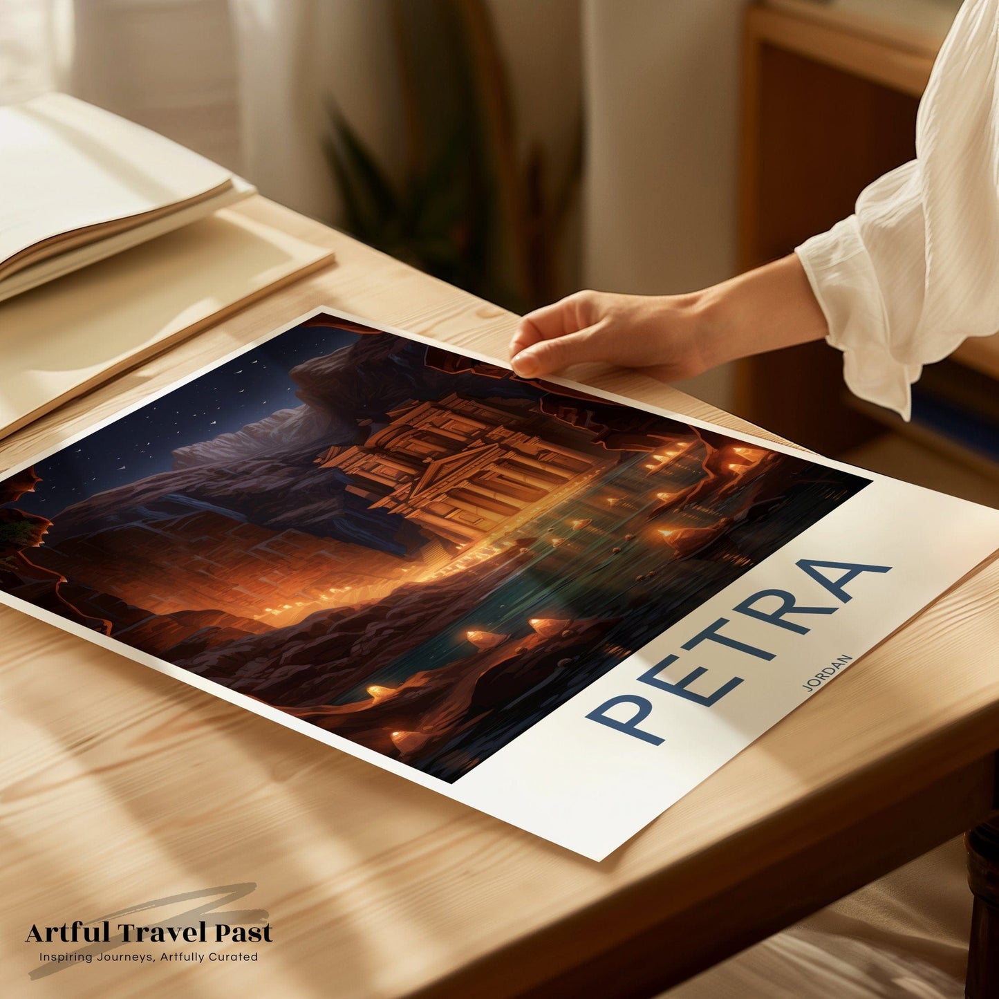 Petra Poster - Jordan Wall Art
