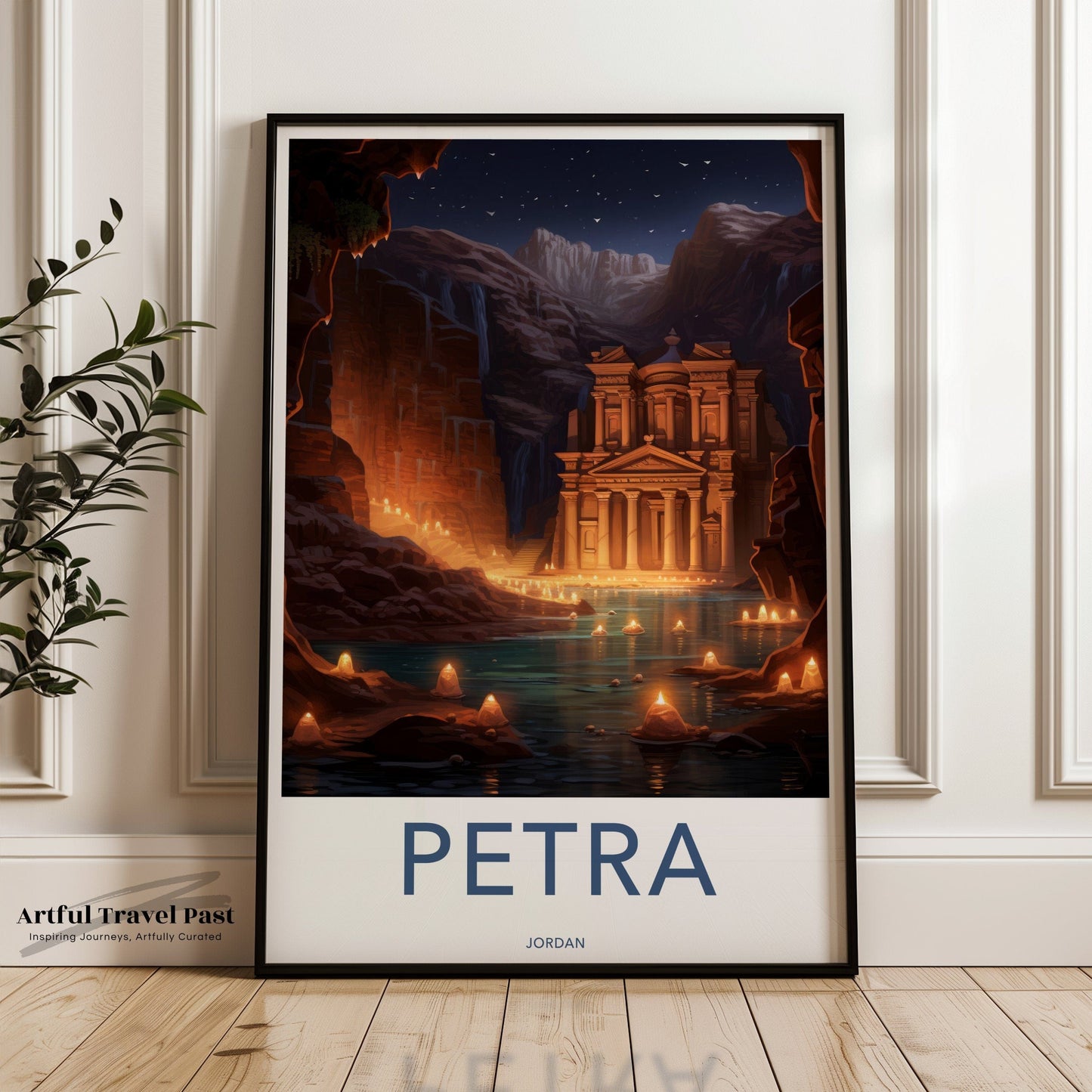 Petra Poster - Jordan Wall Art