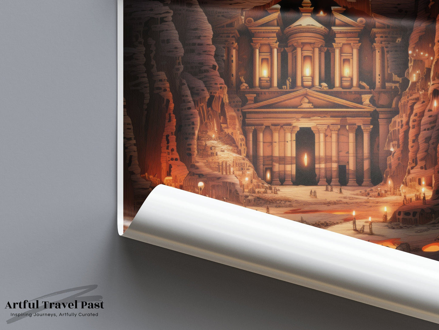 Petra Poster - Jordan Wall Art