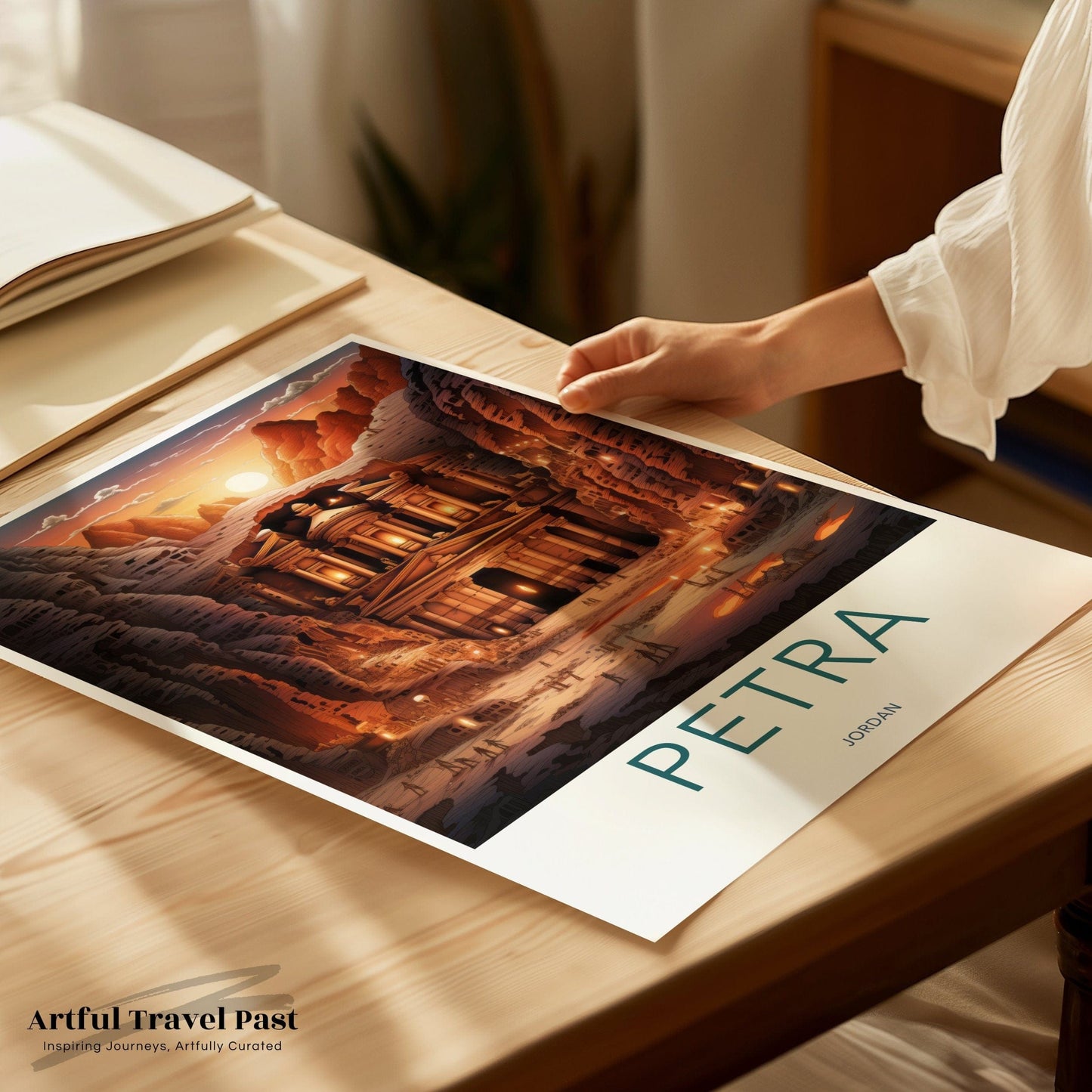 Petra Poster - Jordan Wall Art