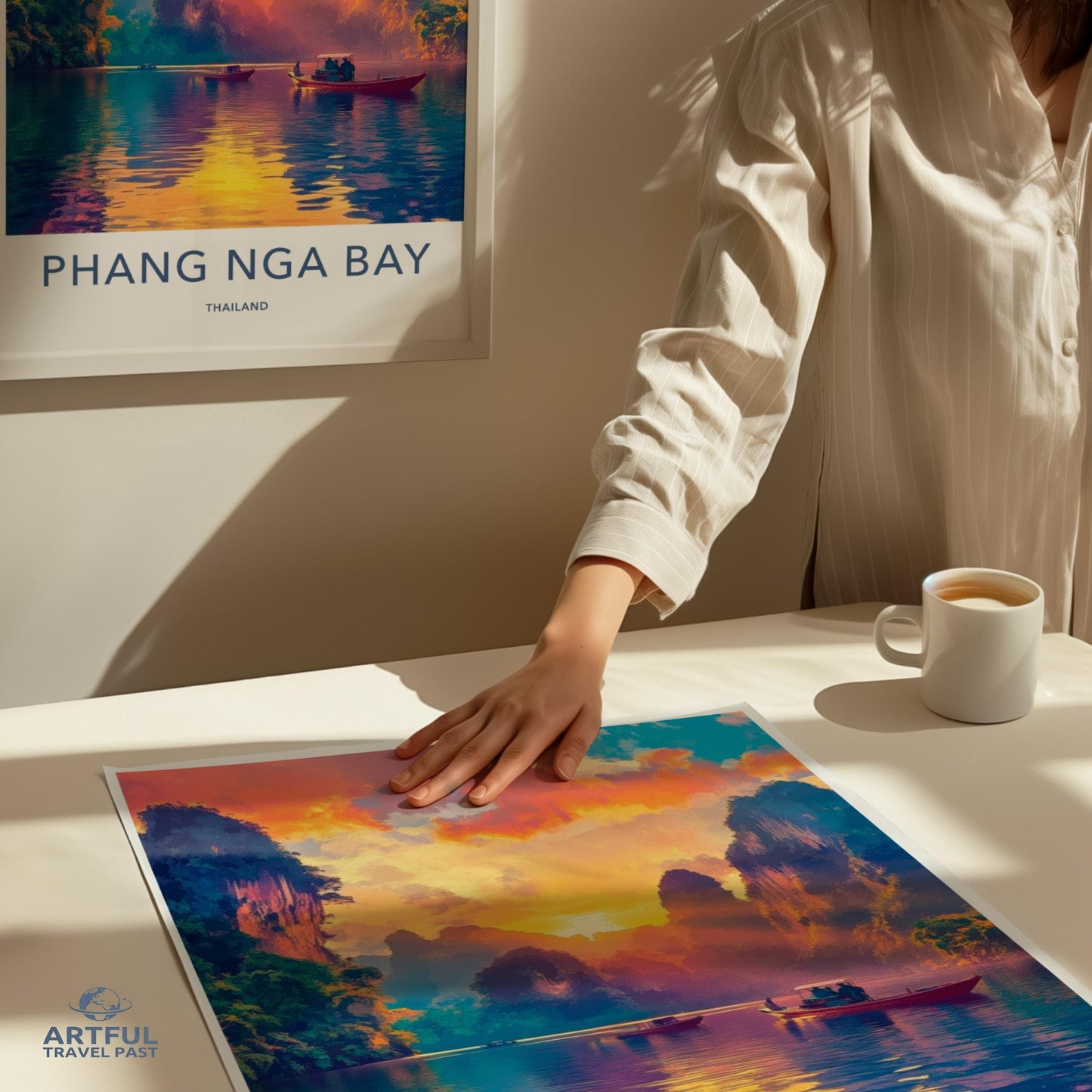 Phang Nga Bay Poster - Thailand Wall Art
