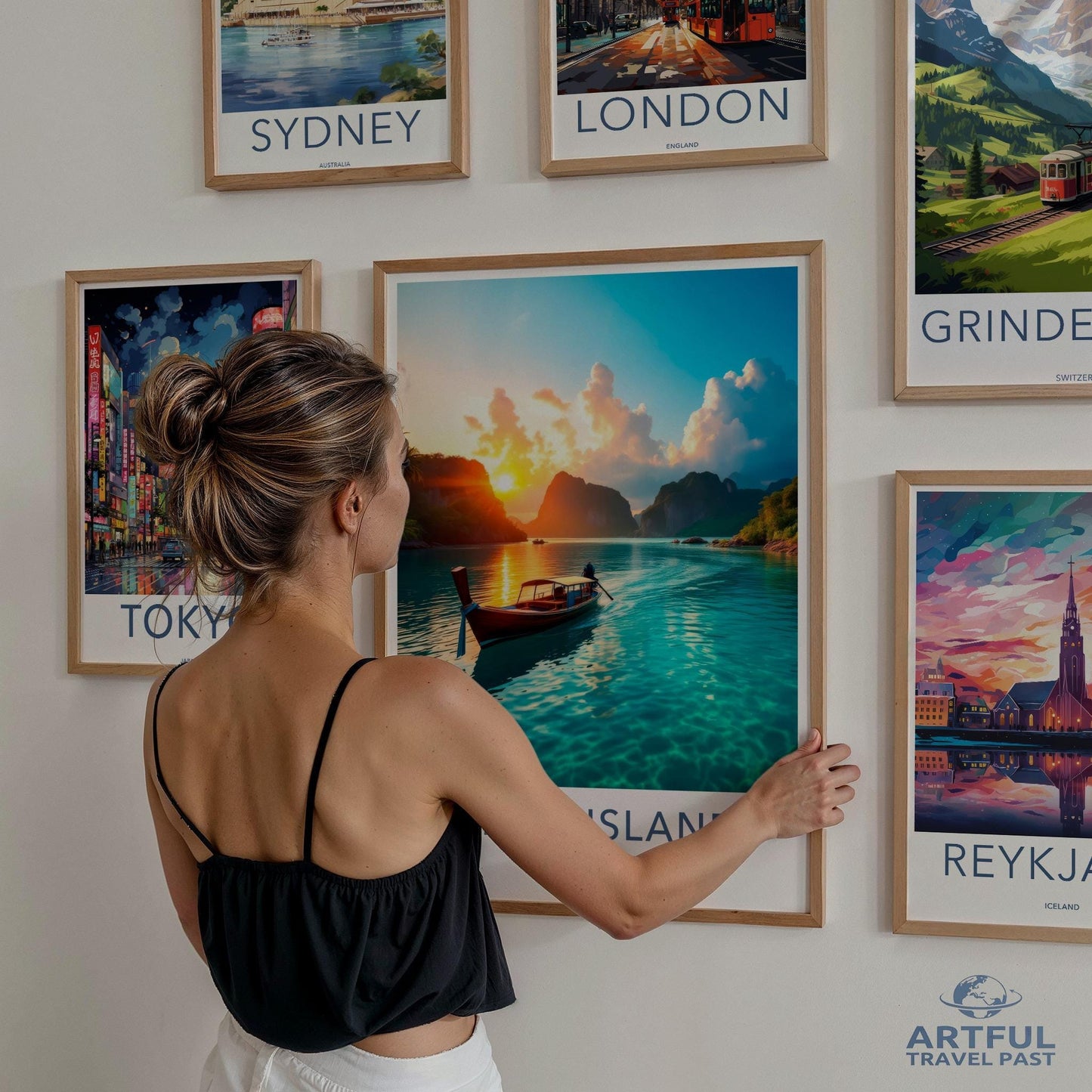 Phi Phi Islands Poster - Thailand Wall Art