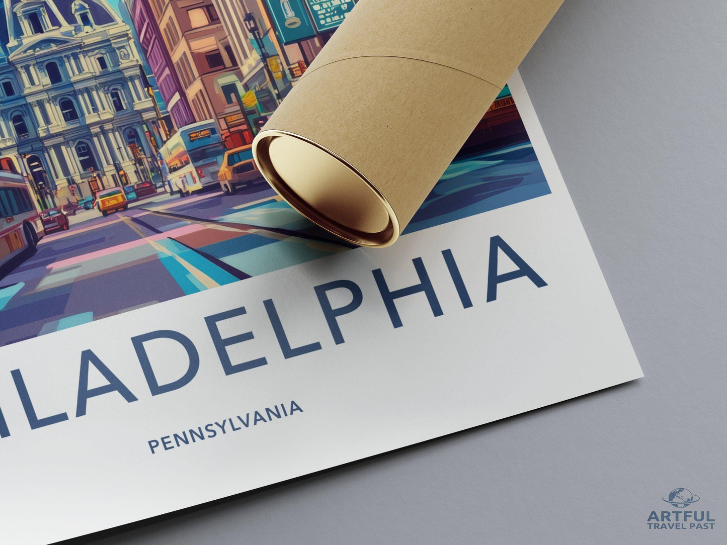 Philadelphia Poster - Pennsylvania Wall Art