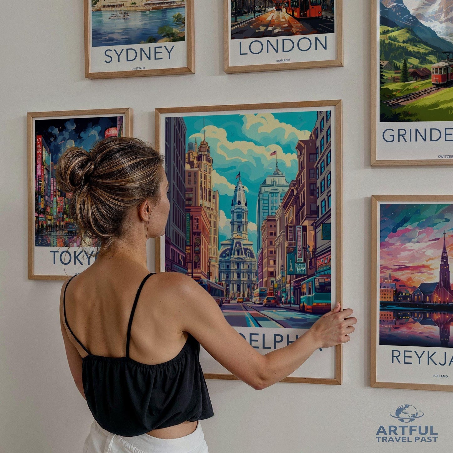 Philadelphia Poster - Pennsylvania Wall Art