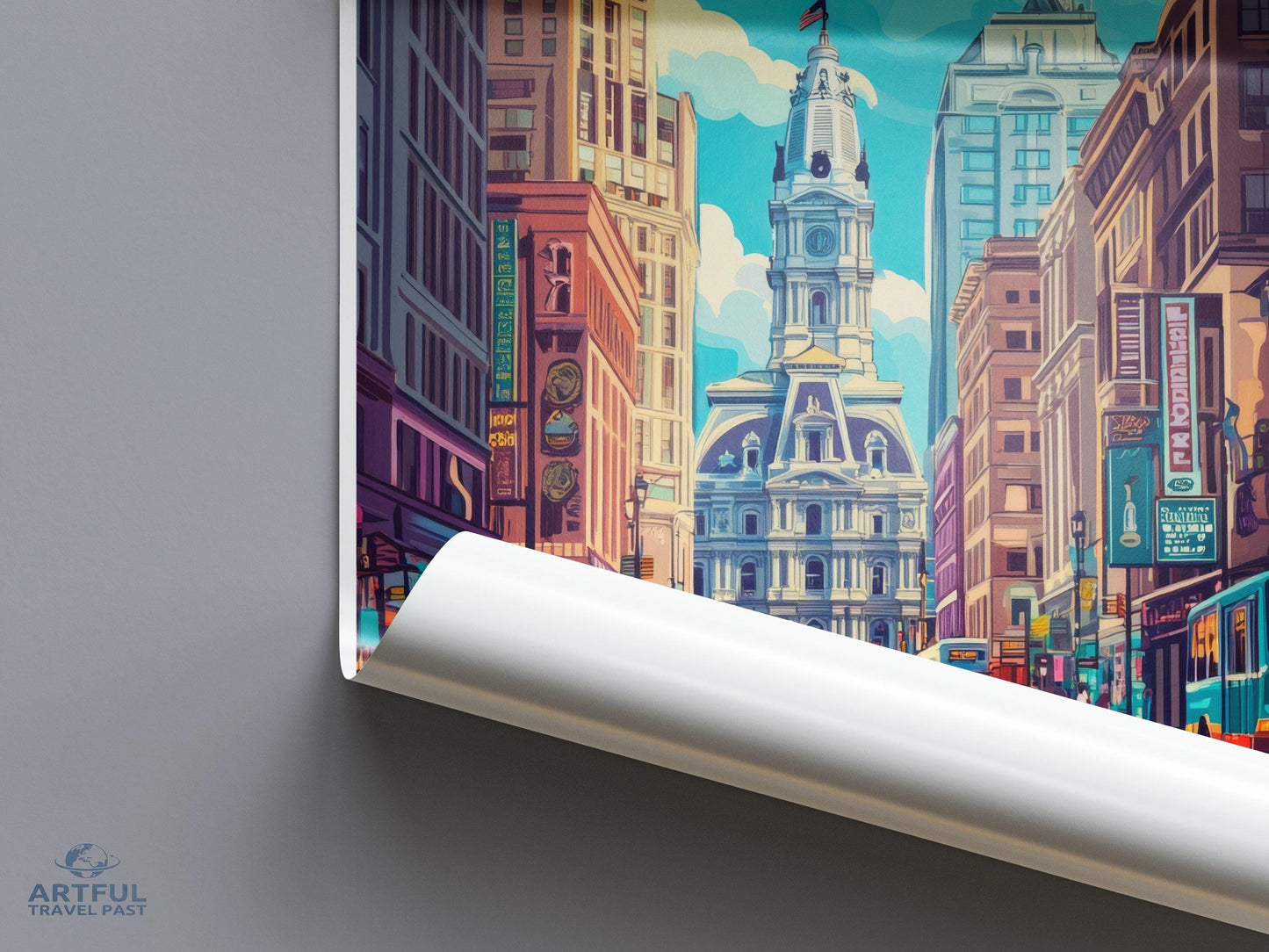 Philadelphia Poster - Pennsylvania Wall Art