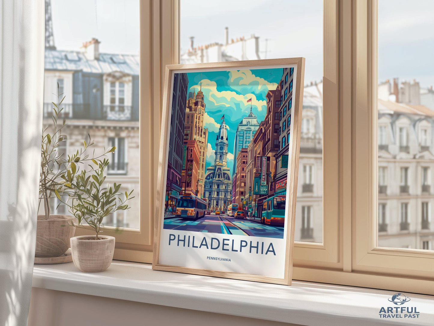 Philadelphia Poster - Pennsylvania Wall Art