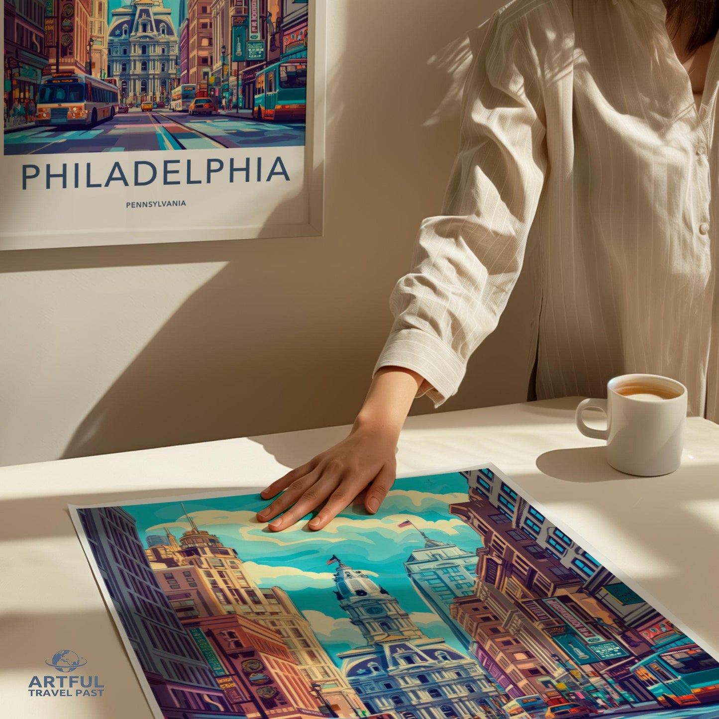Philadelphia Poster - Pennsylvania Wall Art