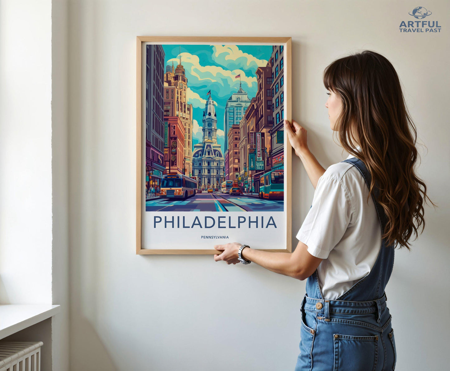 Philadelphia Poster - Pennsylvania Wall Art