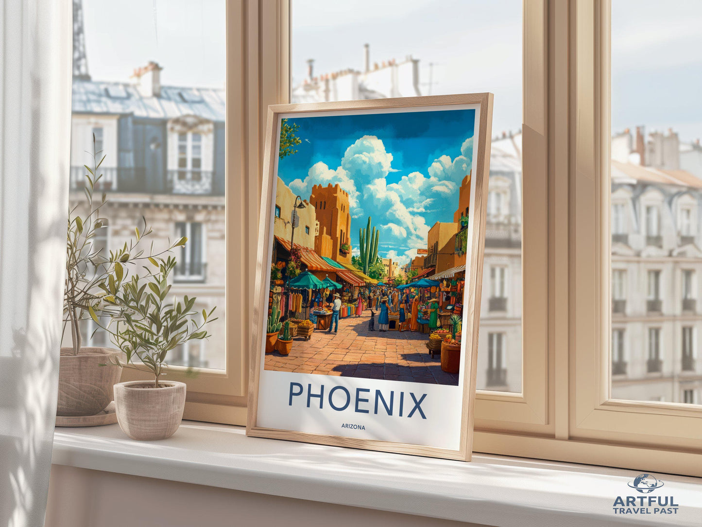 Phoenix Poster - Arizona Wall Art