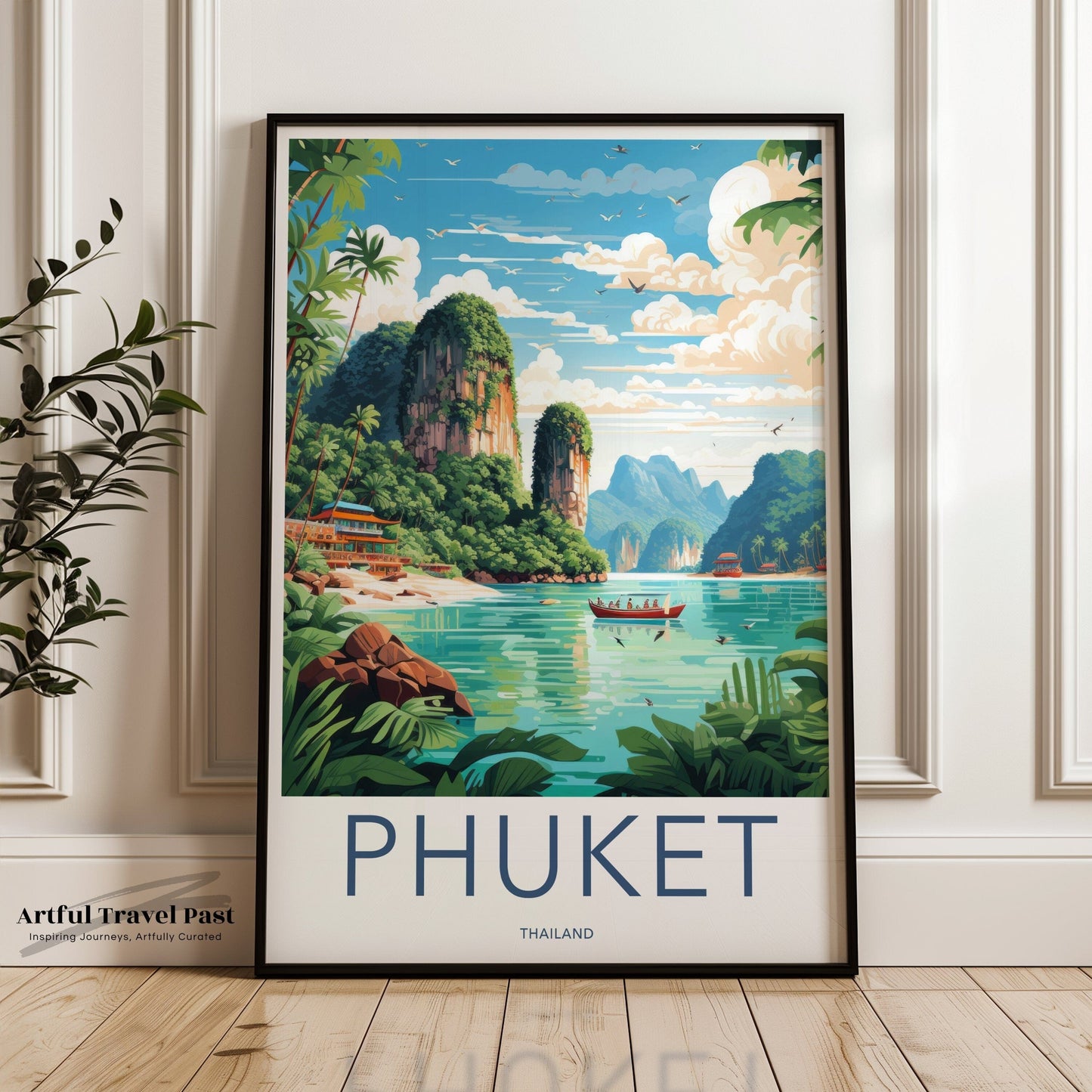 Phuket Poster - Thailand Wall Art