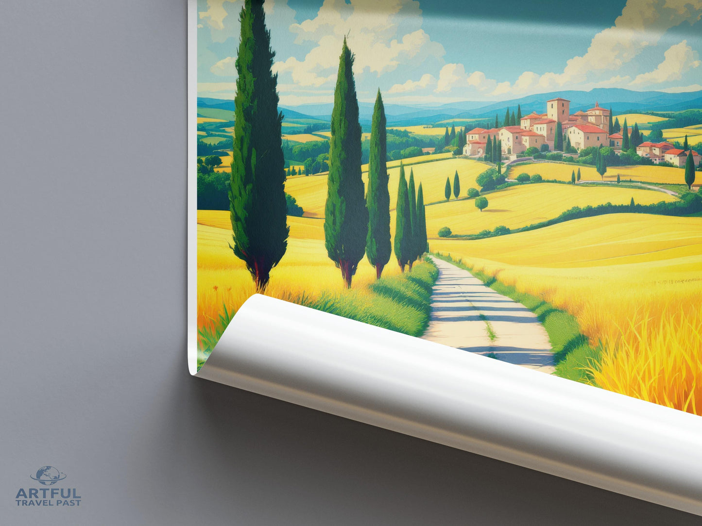 Piemonte Poster - Italy Wall Art