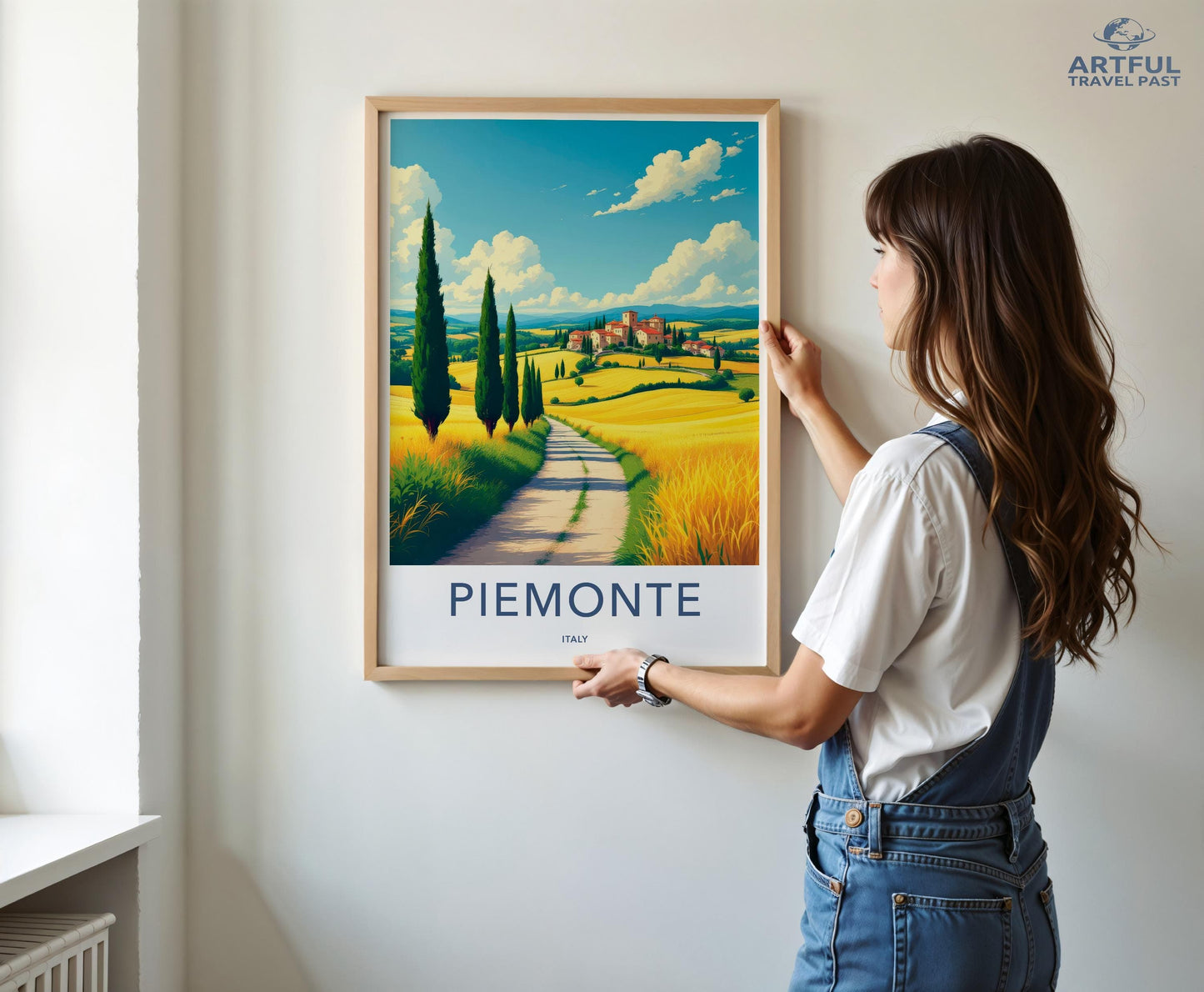 Piemonte Poster - Italy Wall Art