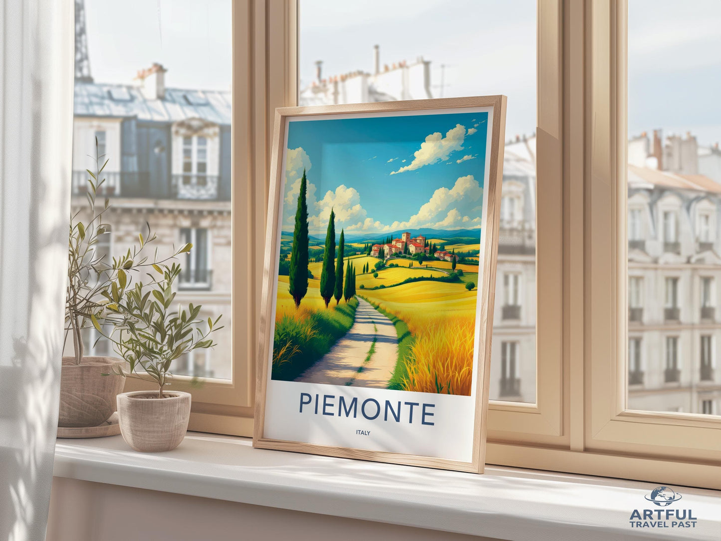 Piemonte Poster - Italy Wall Art