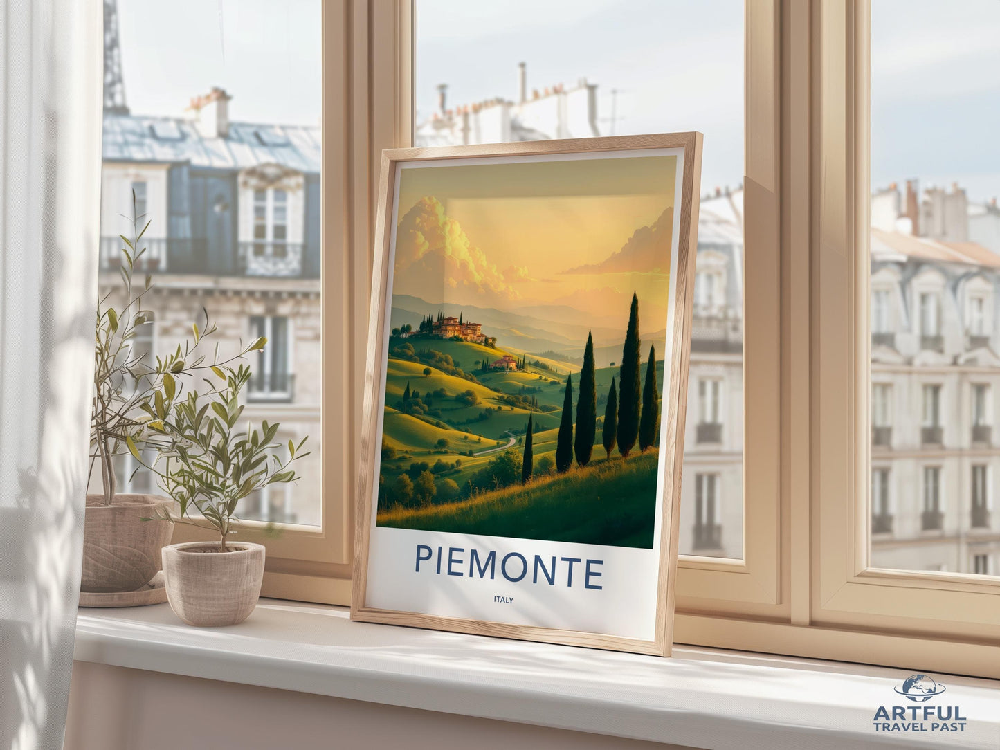 Piemonte Poster - Italy Wall Art