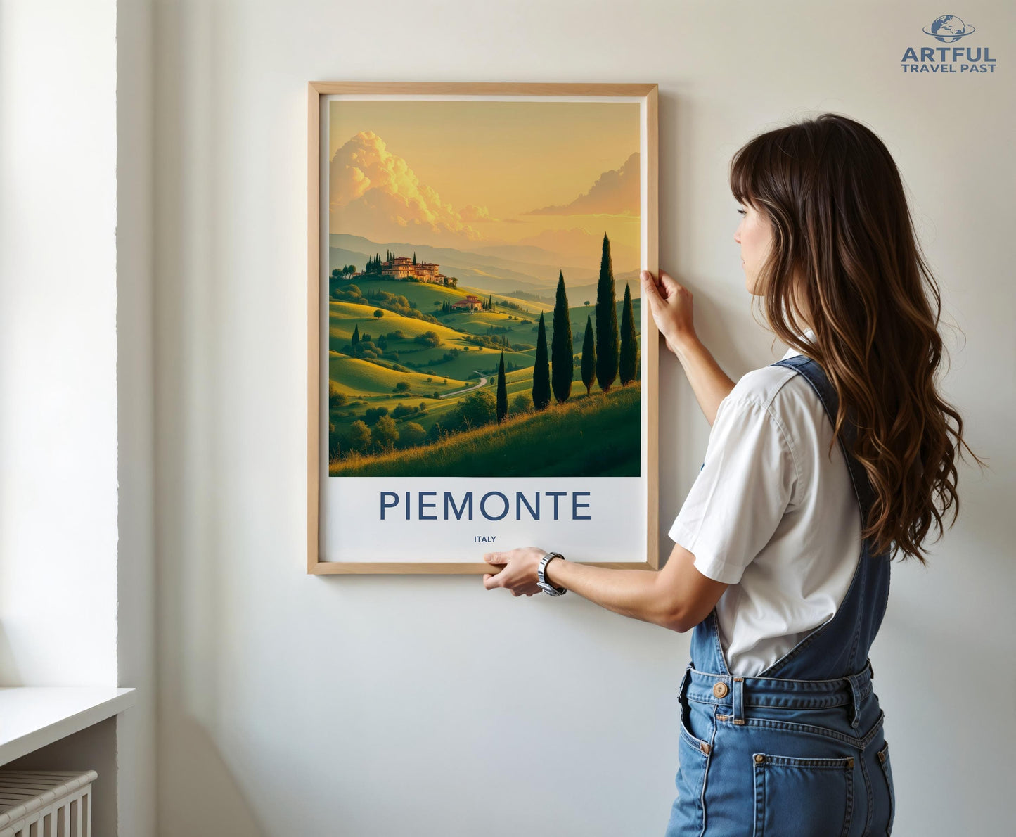 Piemonte Poster - Italy Wall Art