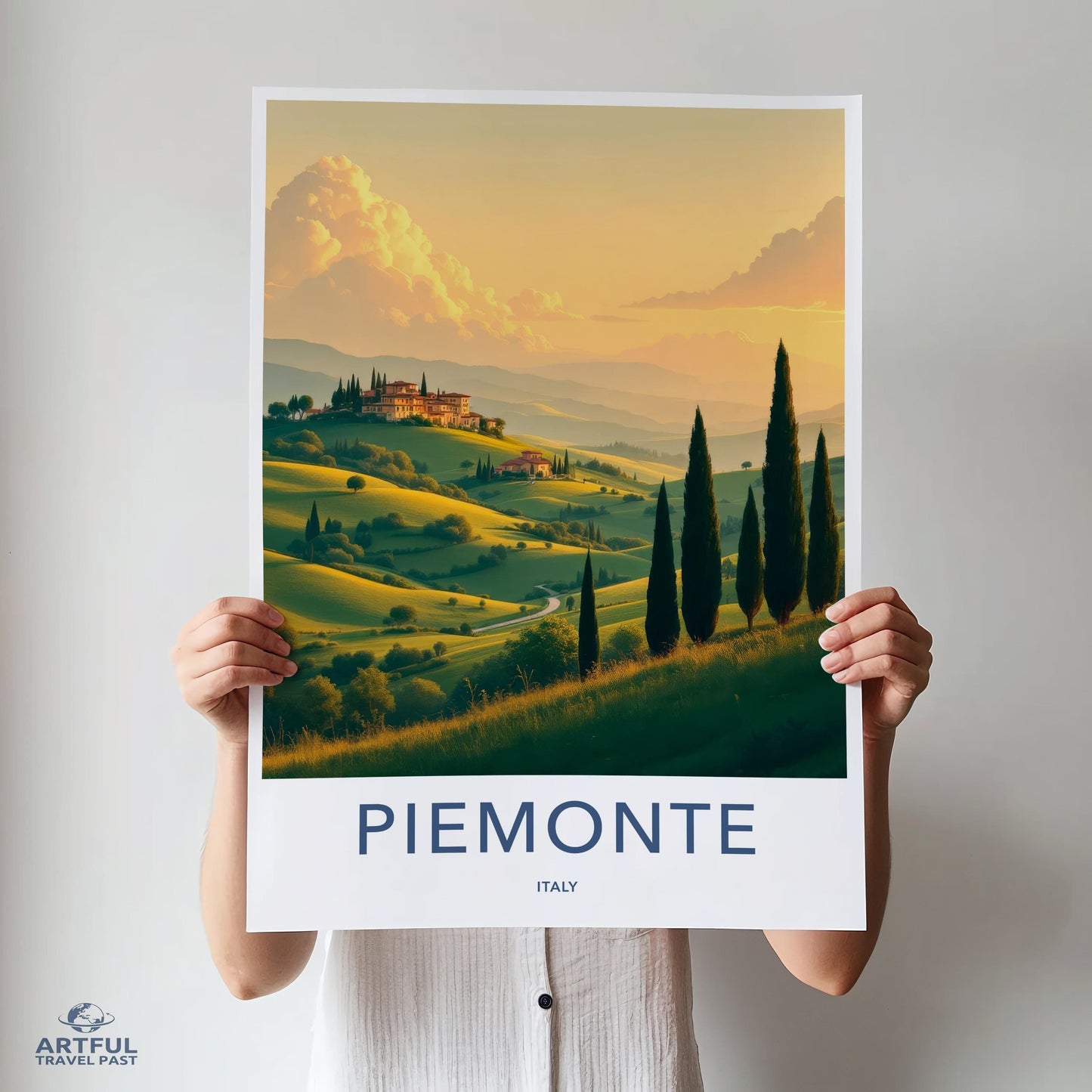 Piemonte Poster - Italy Wall Art