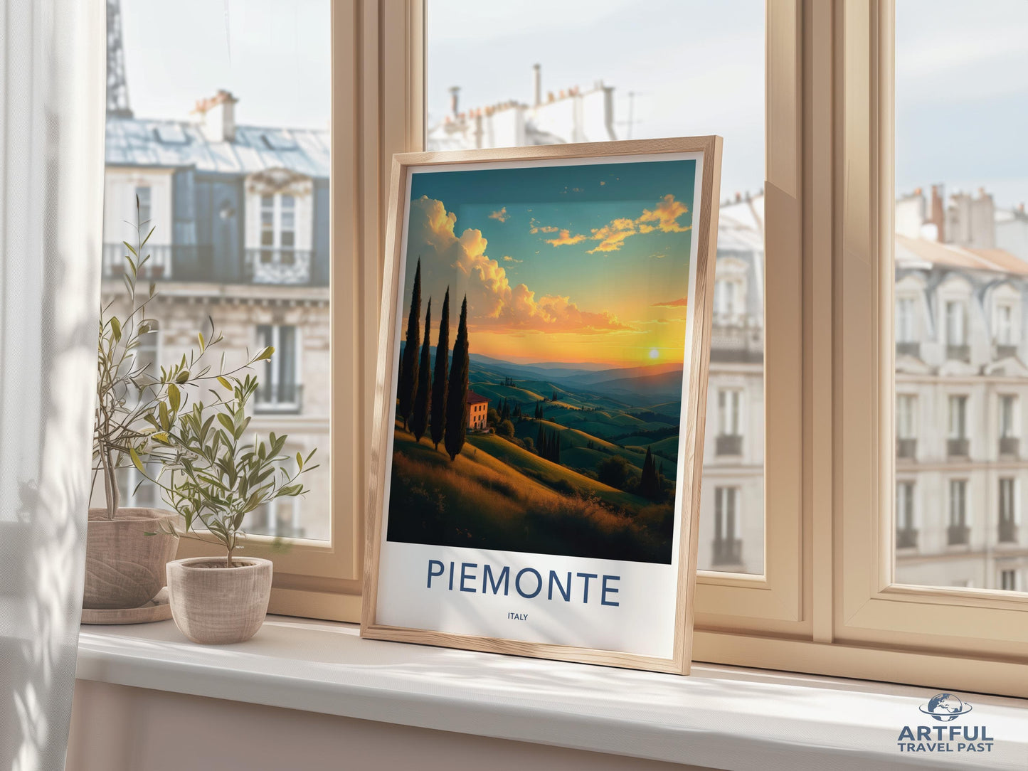 Piemonte Poster - Italy Wall Art