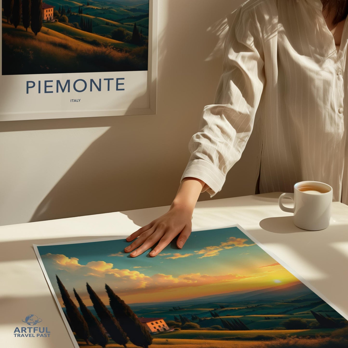 Piemonte Poster - Italy Wall Art