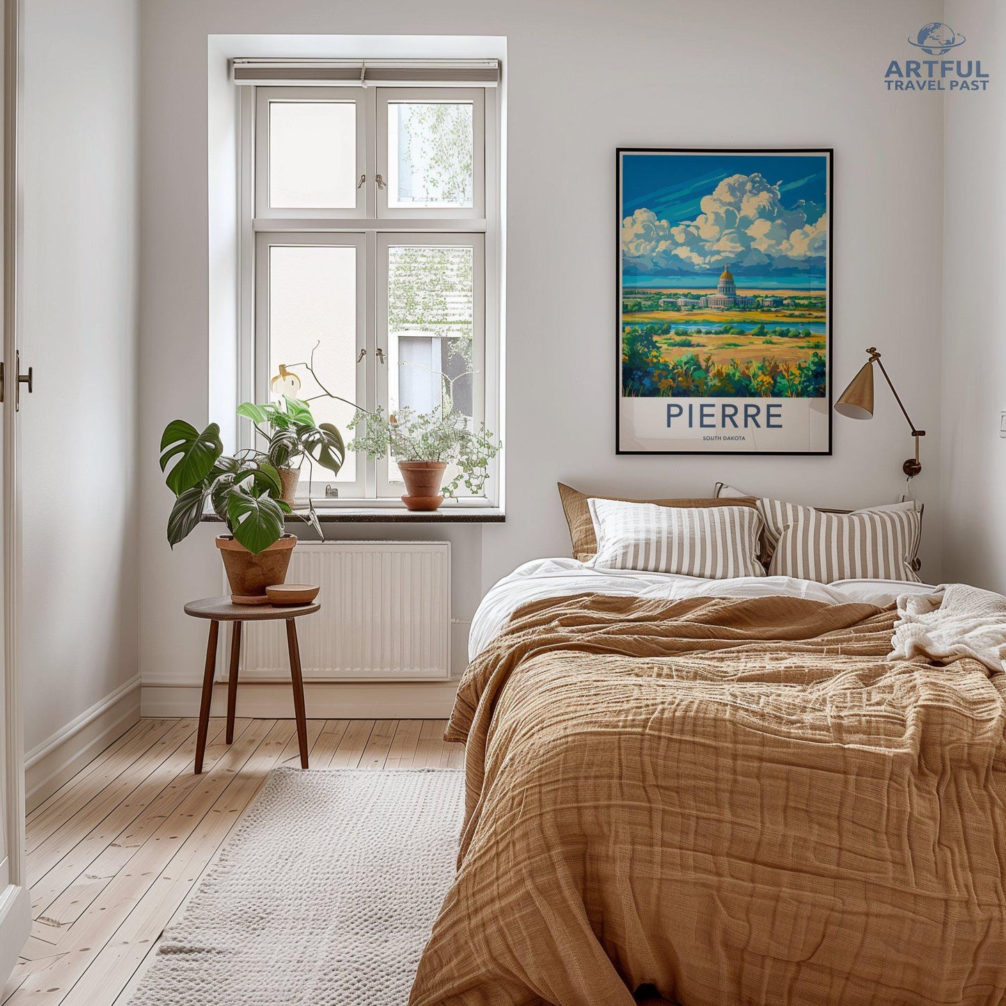 Pierre Poster - South Dakota Wall Art