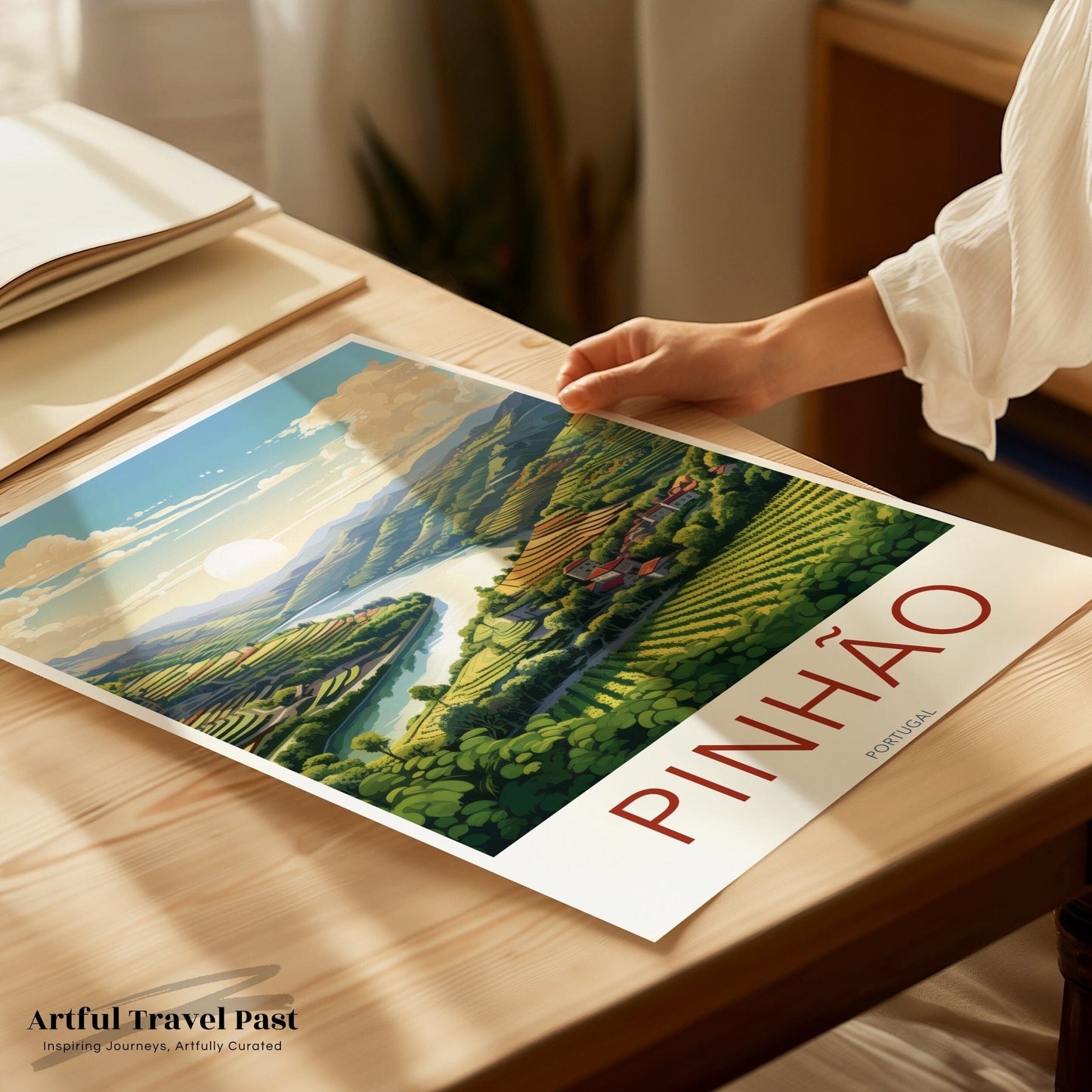 Pinhão Poster | Portugal Wall Art | Europe Decor