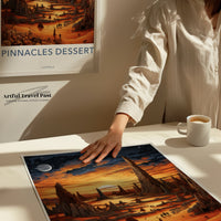 Pinnacles Poster - Australia Wall Art