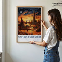 Pinnacles Poster - Australia Wall Art