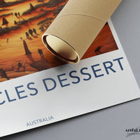 Pinnacles Poster - Australia Wall Art