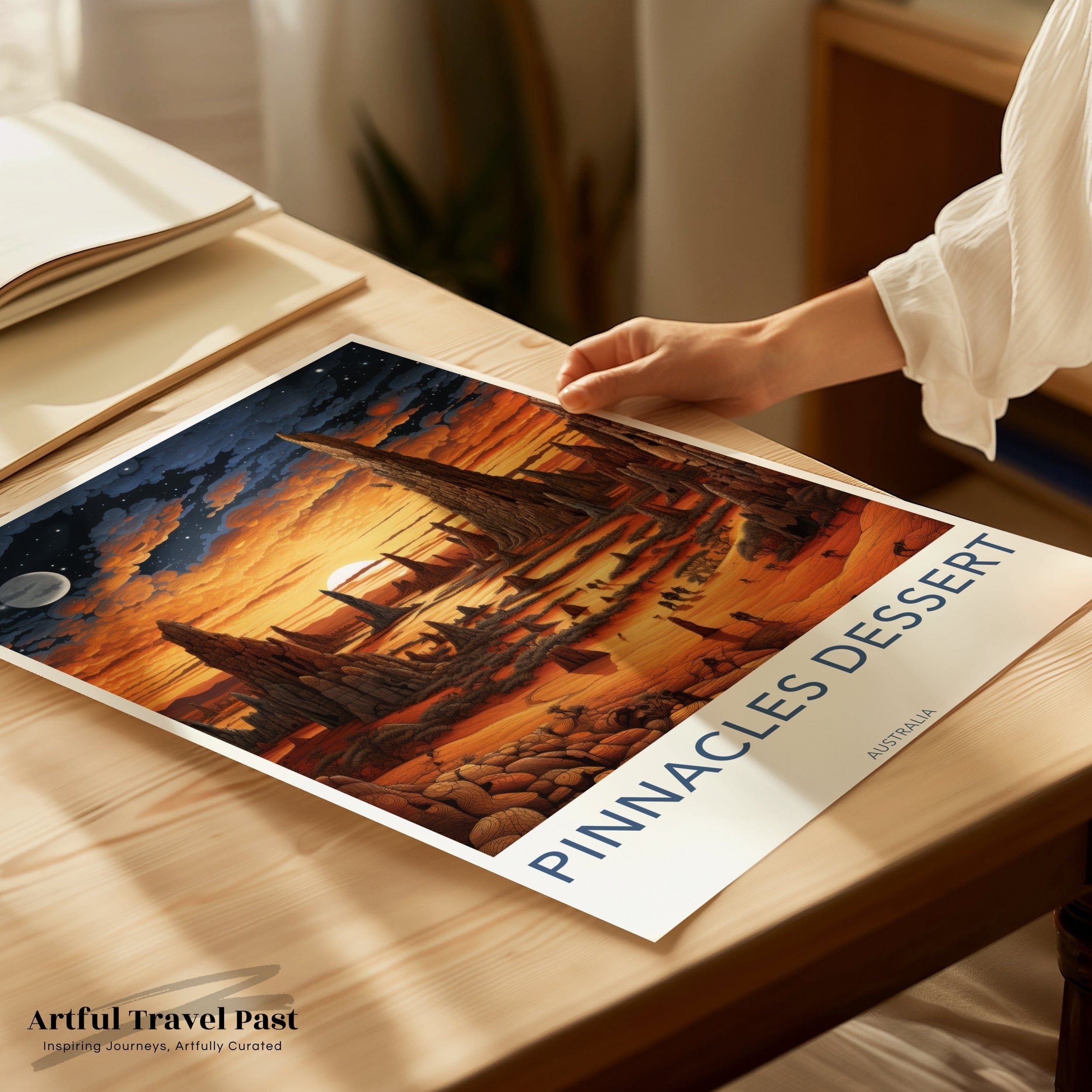 Pinnacles Poster - Australia Wall Art