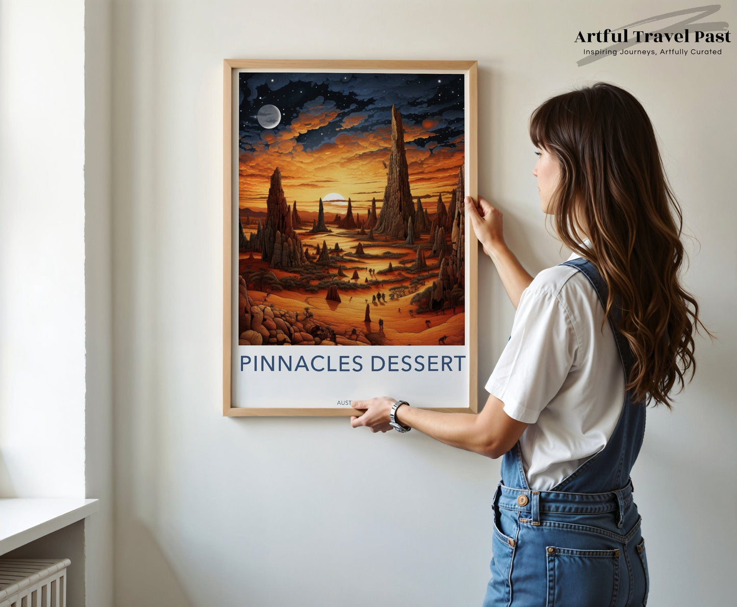 Pinnacles Poster | Western Australia Wall Art