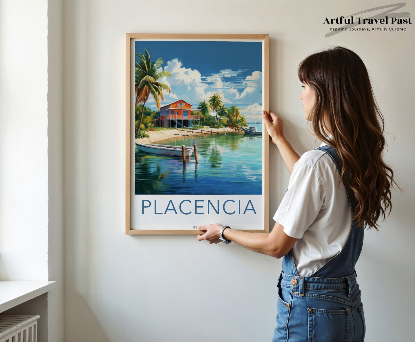 Placencia Poster - Belize Wall Art