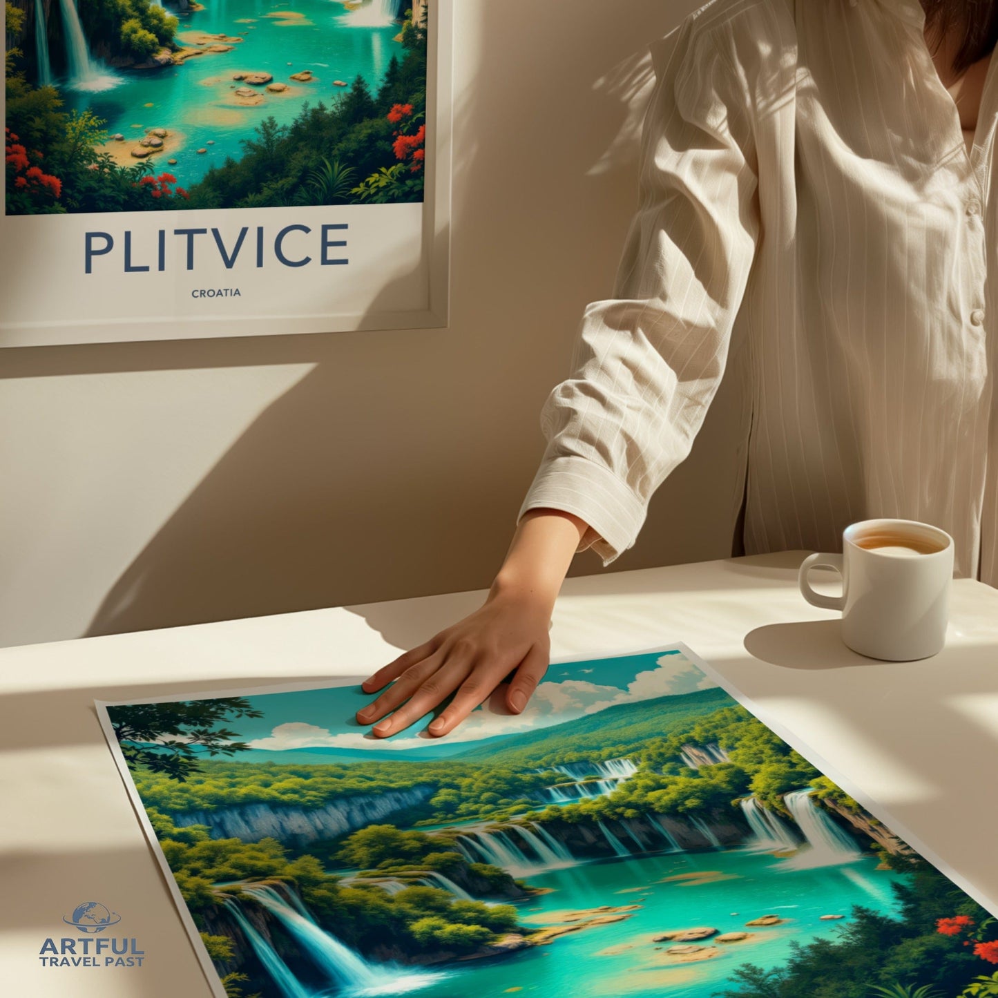 Plitvice Lakes Poster - Croatia Wall Art