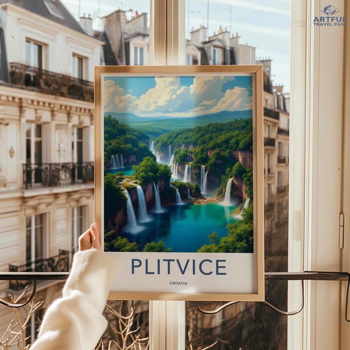 Plitvice Lakes Poster - Croatia Wall Art