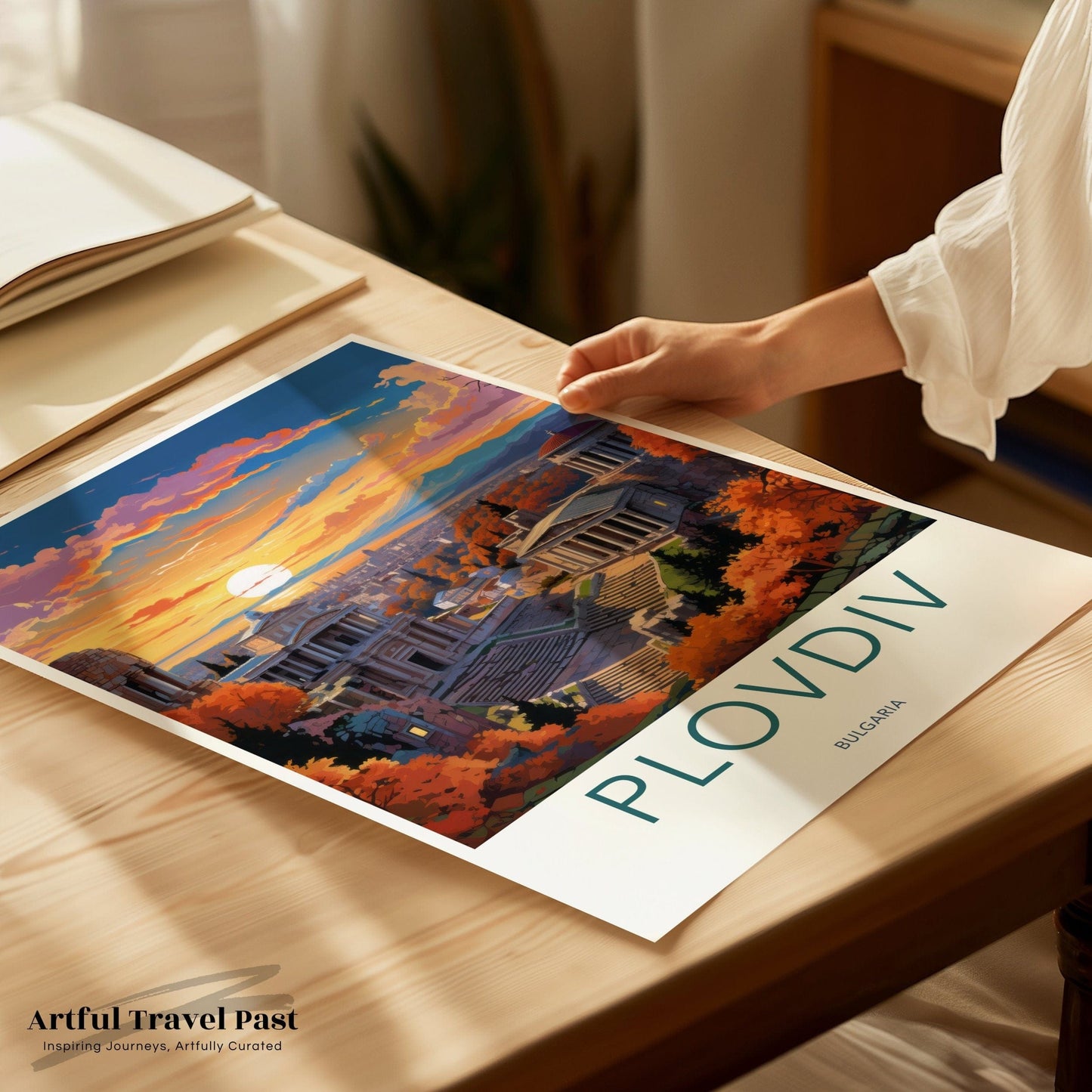 Plovdiv Poster - Bulgaria Wall Art