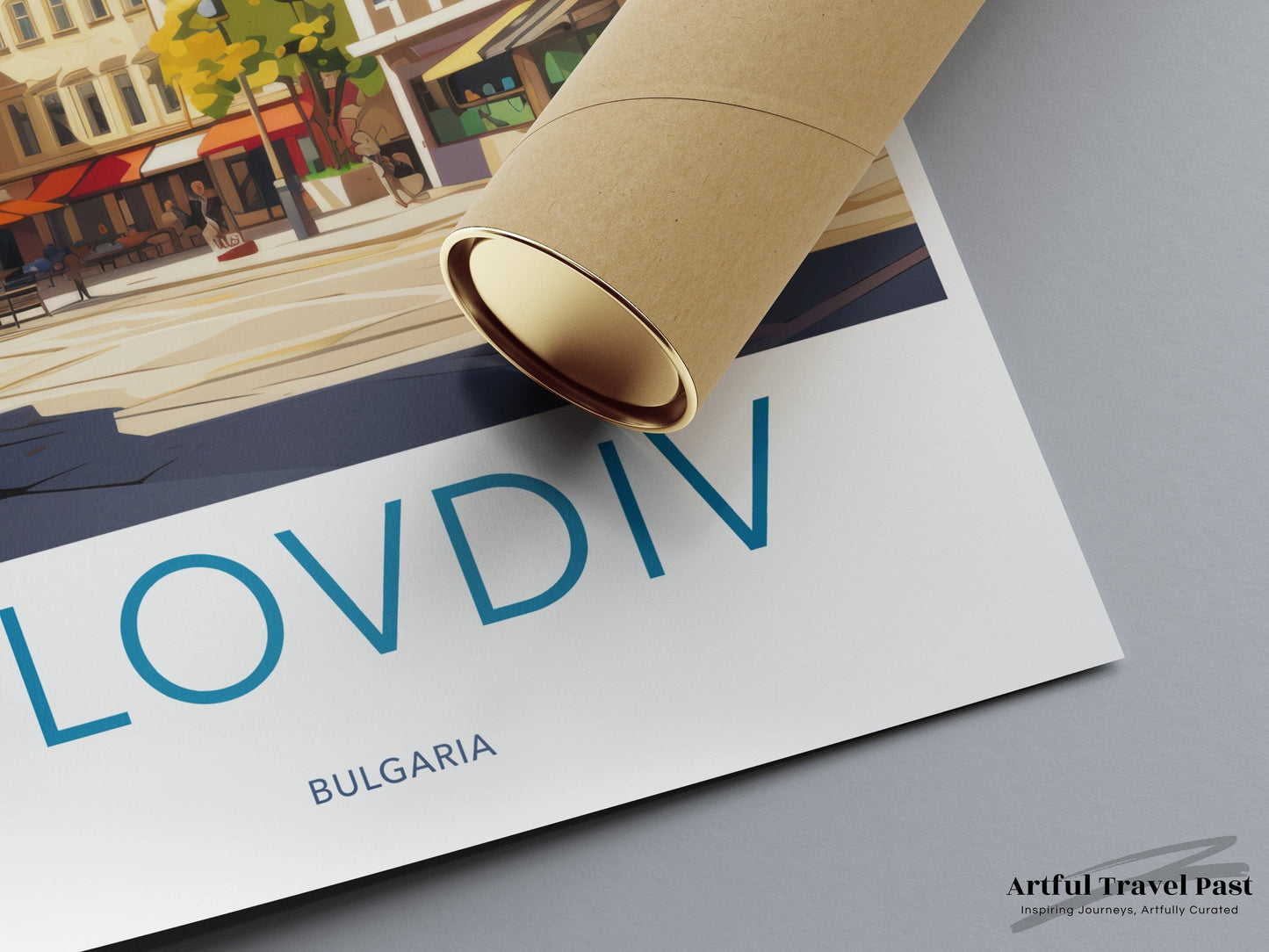Plovdiv Poster | Bulgaria Wall Art | Eastern Europe Decor