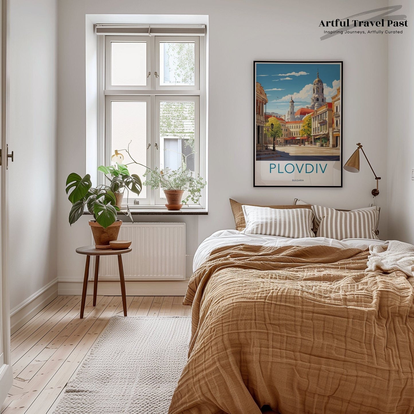 Plovdiv Poster | Bulgaria Wall Art | Eastern Europe Decor